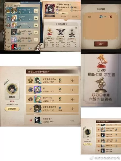 第五人格战绩查询网站