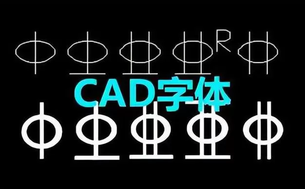cad的字体库