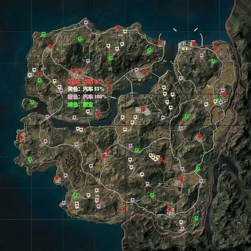 pubg地图颜色偏黄截图