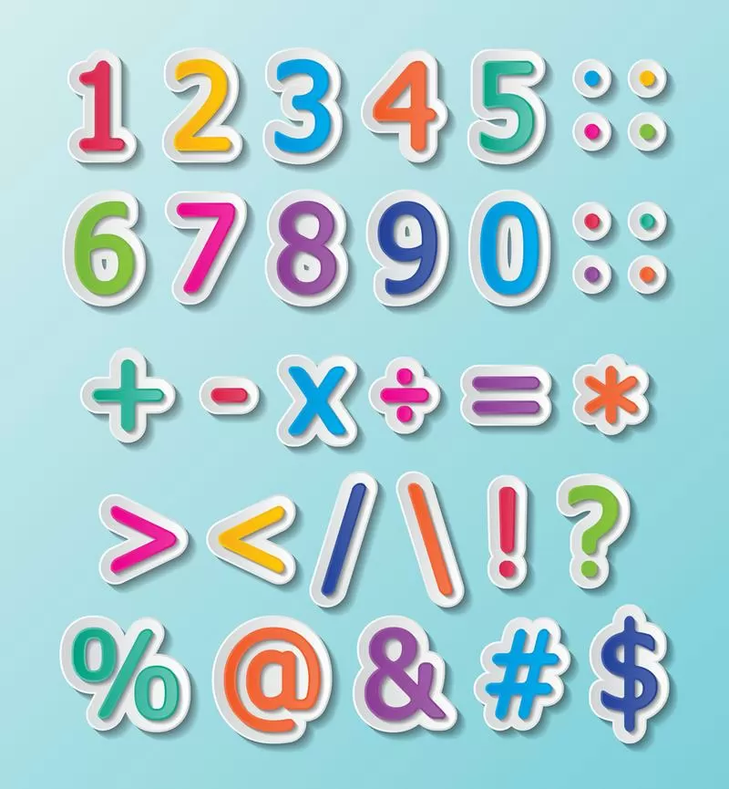 123的数字