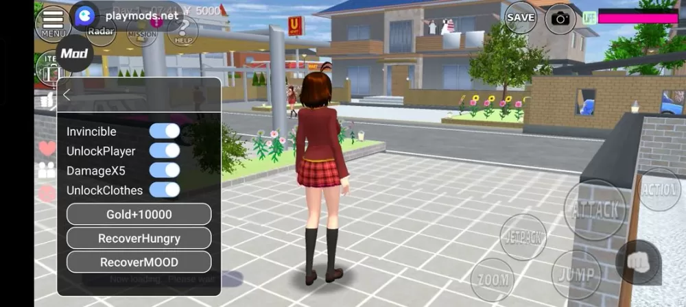 樱花校园免费版全服解锁2024