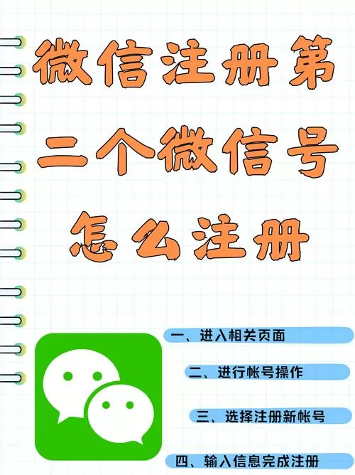 怎么申请第二个微信账号注册