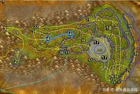 魔兽世界怀旧服悲伤沼泽怎么去