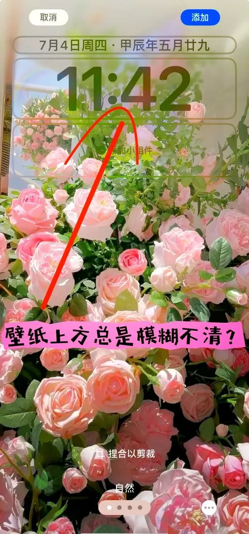 苹果壁纸虚化怎么关闭