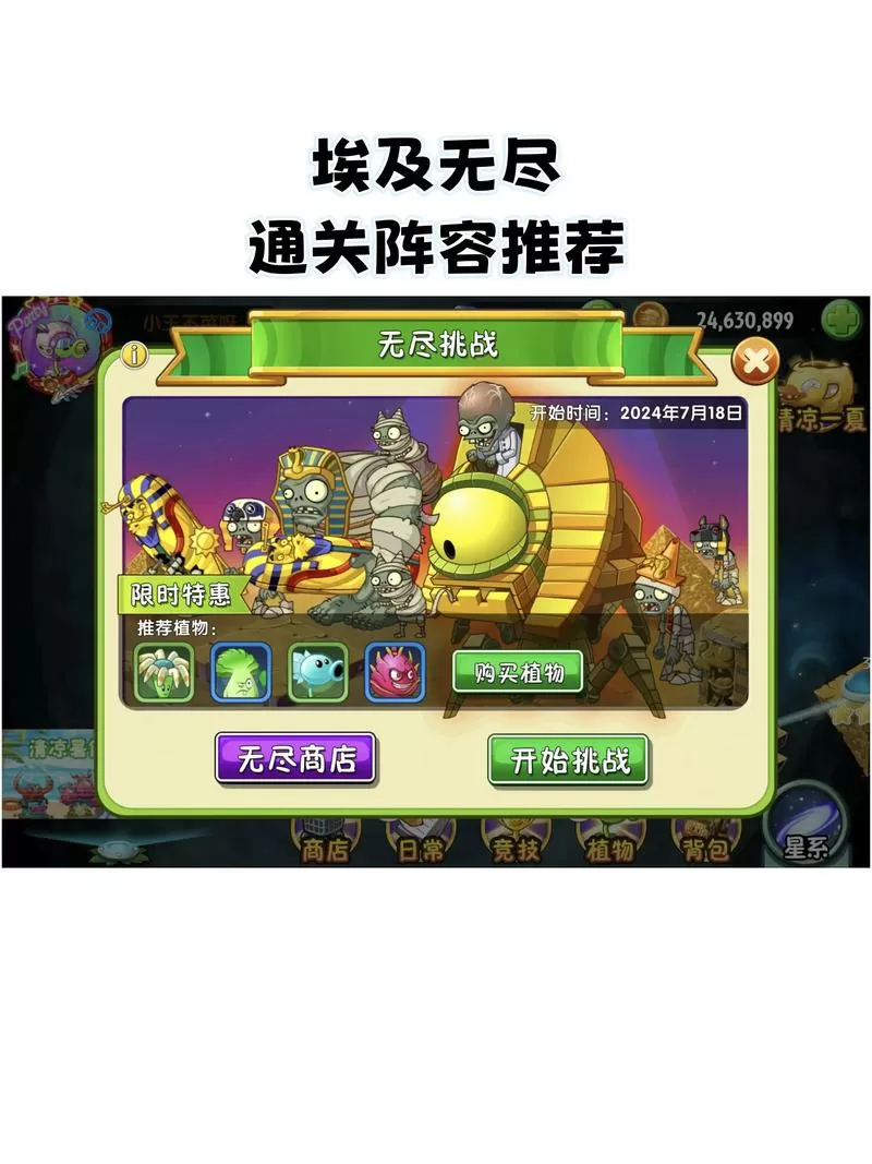 植物大战僵尸2阵容推荐
