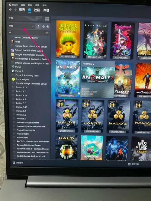 steam游戏在库中但没有购买