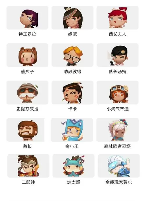 迷你世界皮肤图鉴