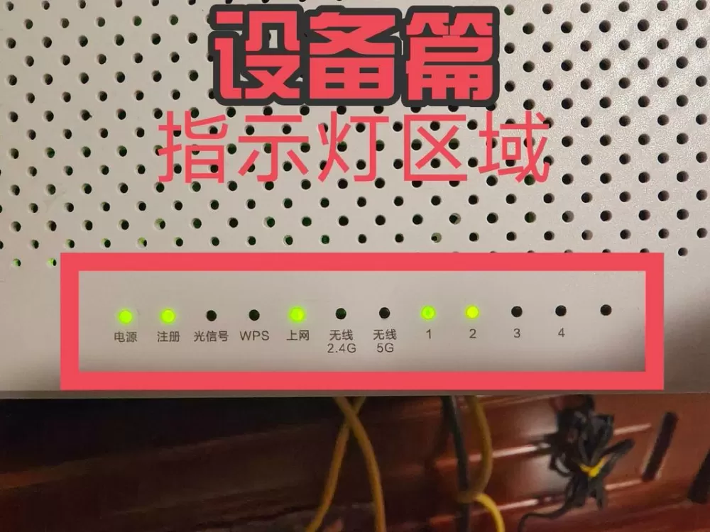 机顶盒亮几个灯正常图截图