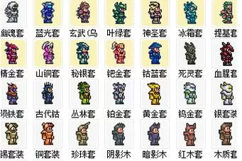 泰拉瑞亚加移速的套装