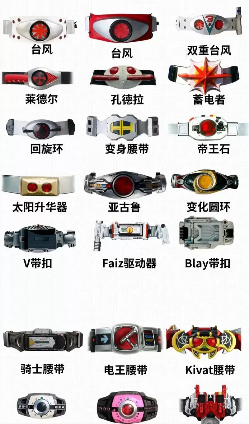 假面骑士模拟变身器大全视频