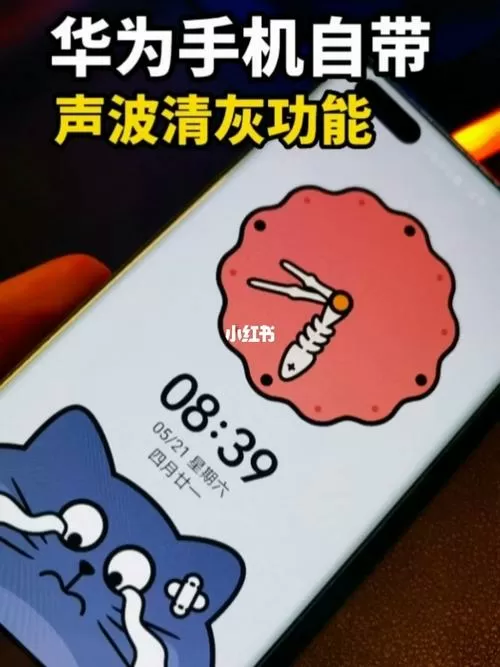 华为手机清灰功能