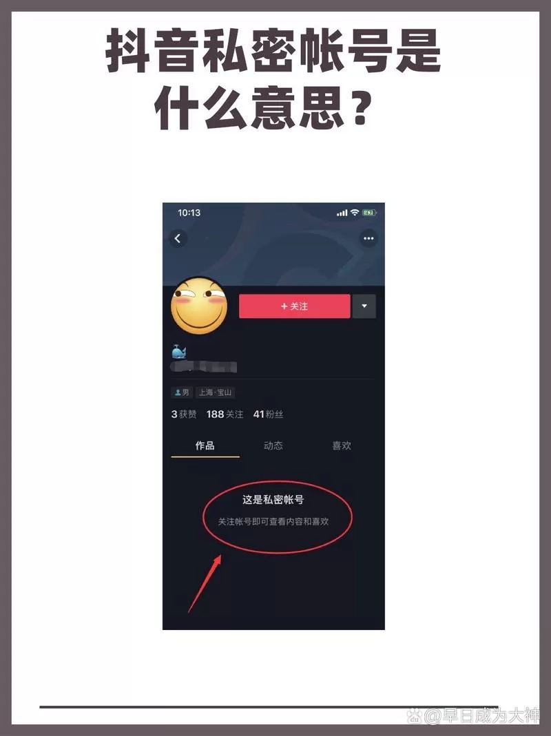 抖音是私密账号是什么意思