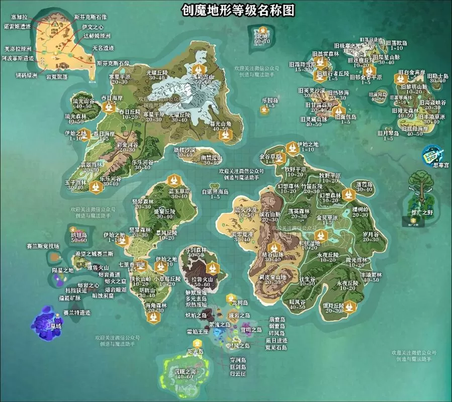 创造与魔法如何解锁地图