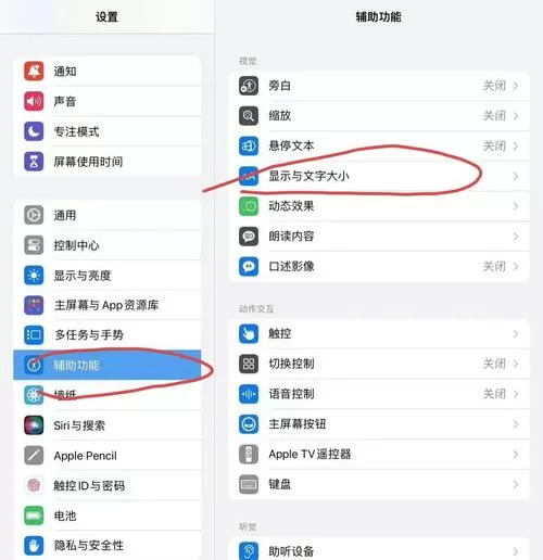 苹果平板颜色变黑白怎么调整截图