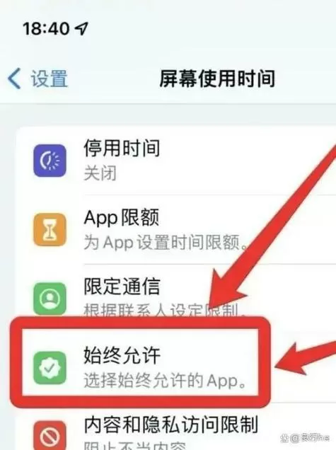 苹果如何设置白名单
