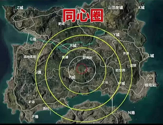 和平精英刷圈规律图