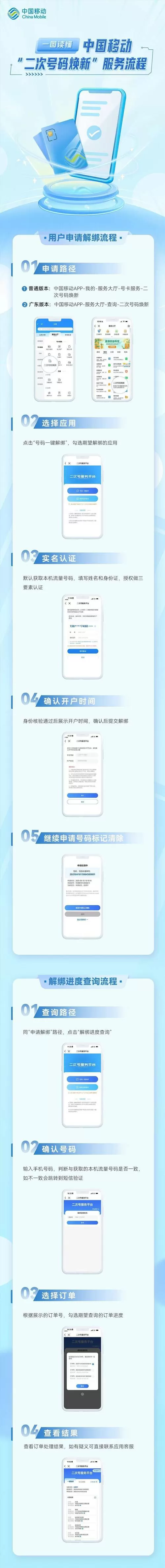 如何解除中国移动绑定的用户