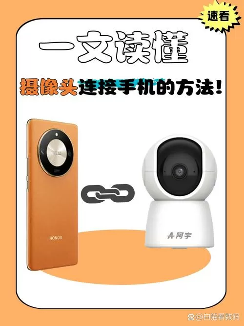 摄像头说明书丢了,怎么连接手机