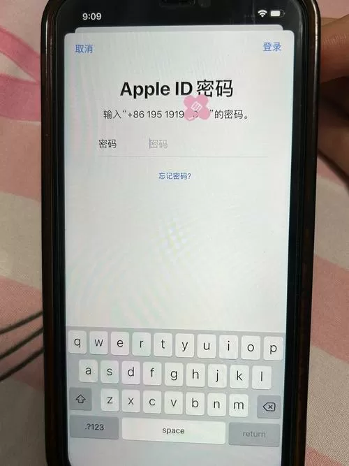 苹果手机id密码忘了