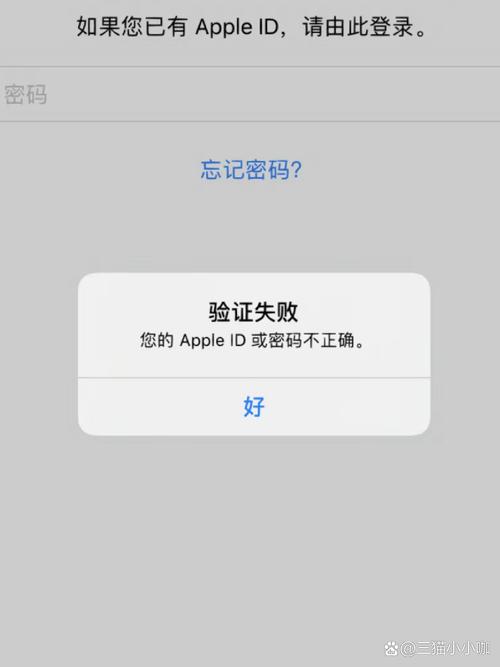 苹果账号显示无法验证身份