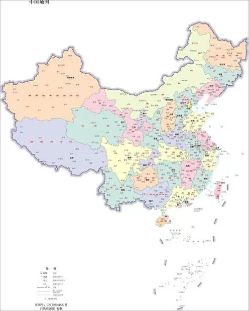 可放大中国地图清晰