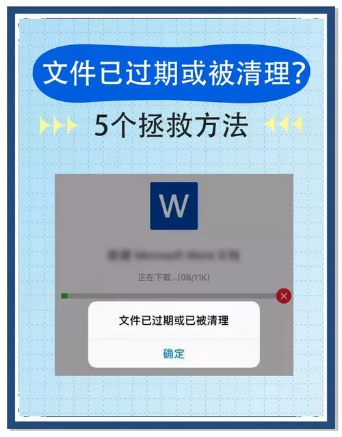 微信文件为什么会过期或被清理