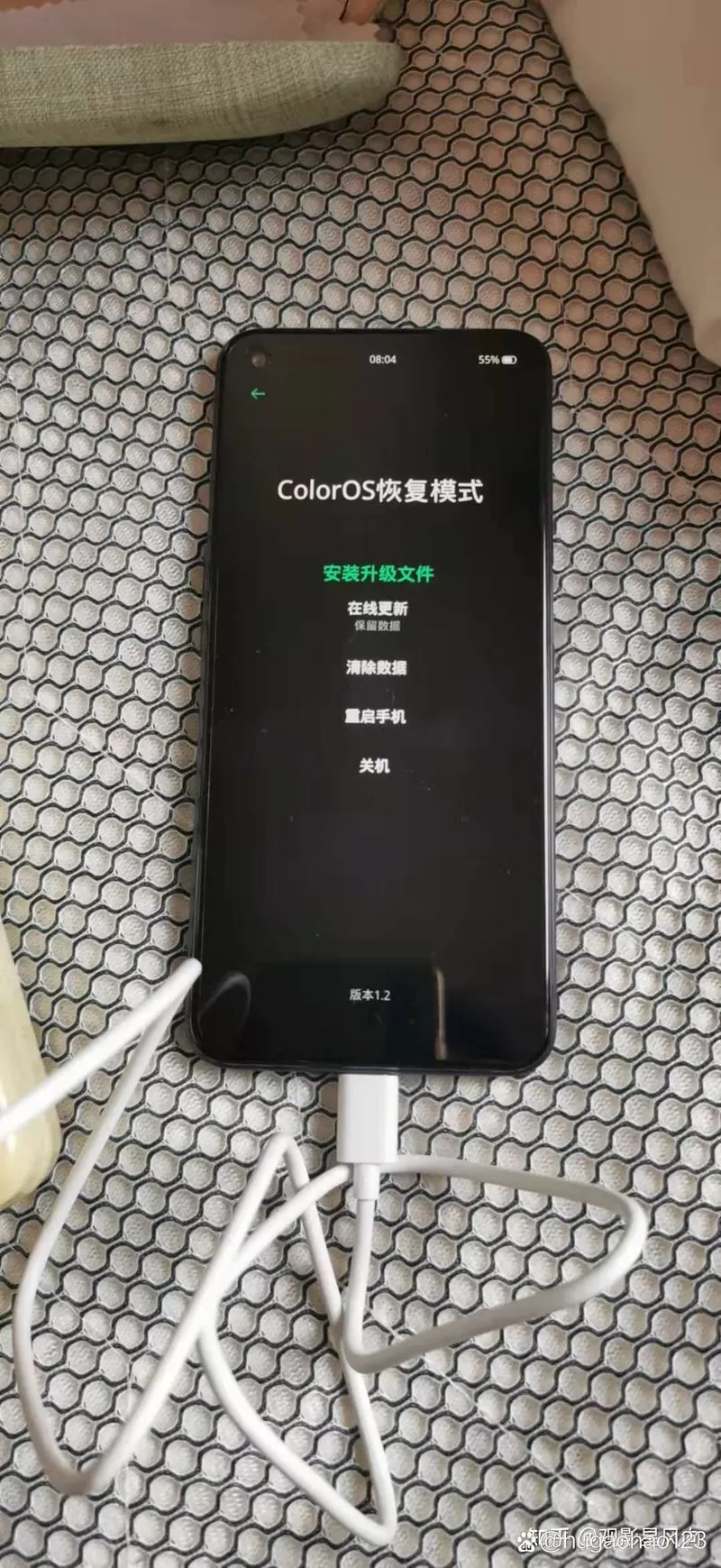 oppo手机桌面黑色怎么恢复正常
