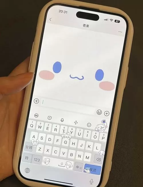苹果手机如何更换键盘壁纸
