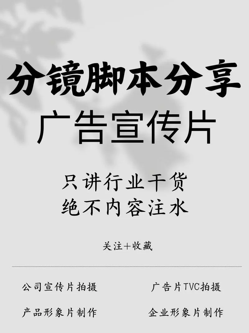 视频文案脚本什么意思