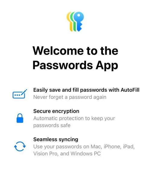password installed