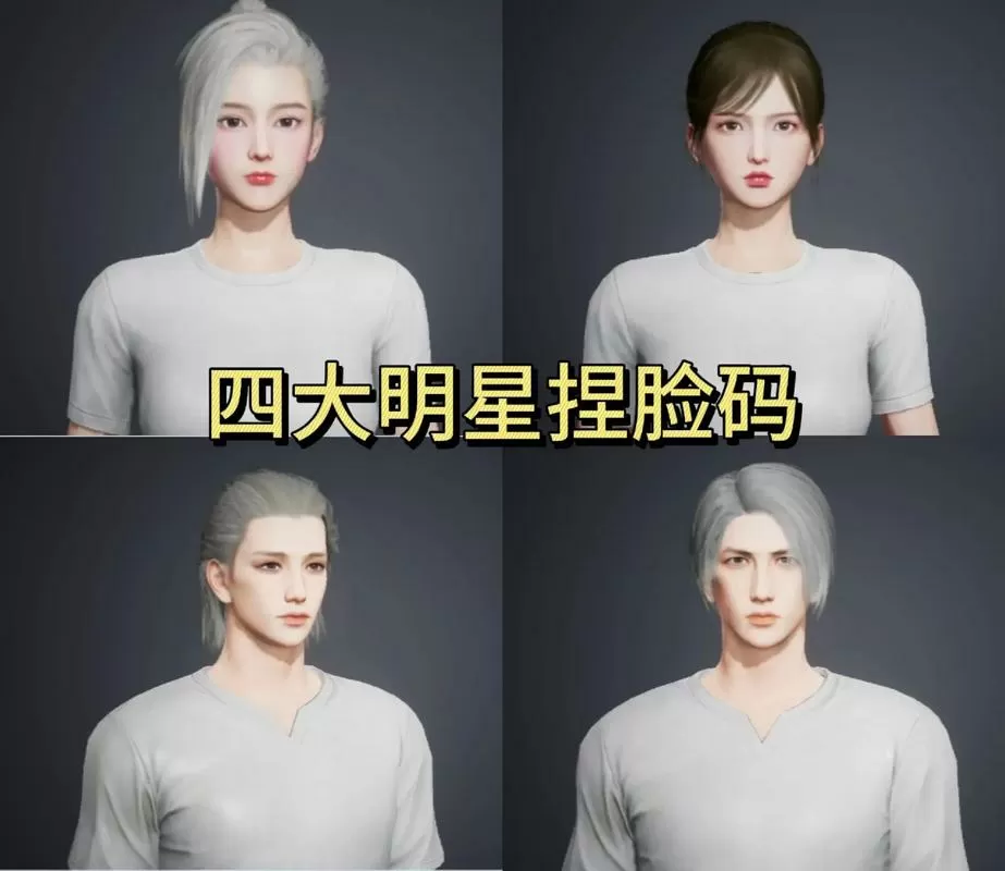 和平精英怎么设置捏脸码