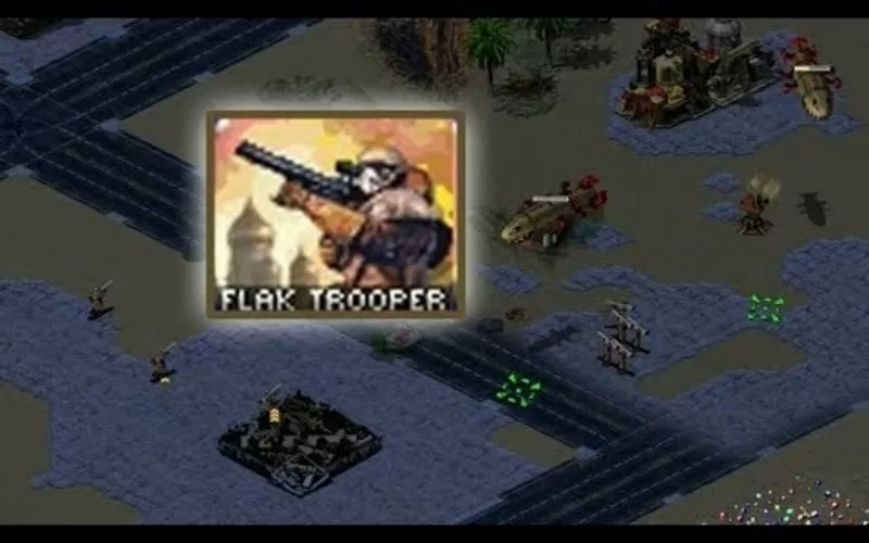 红警2防空步兵bug