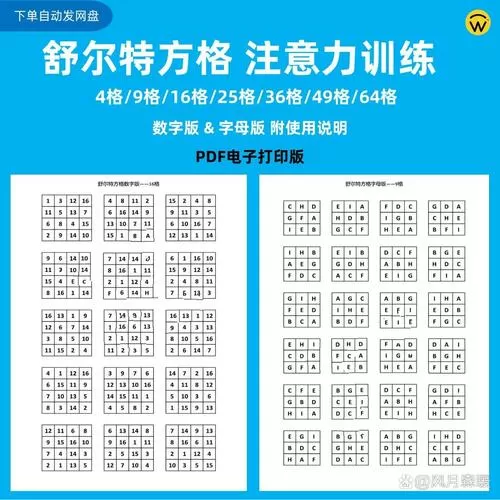 免费舒尔特方格软件