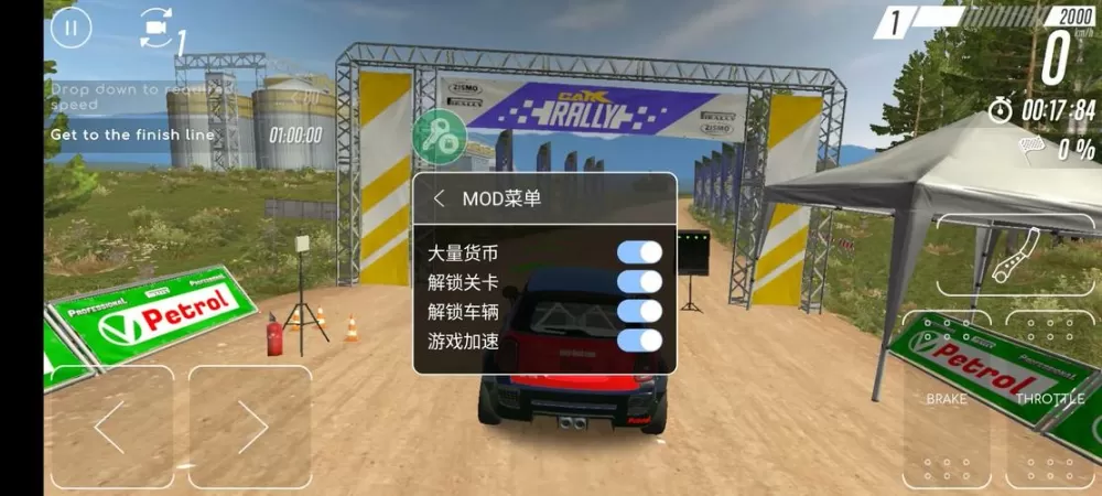 CarX拉力赛车内置菜单