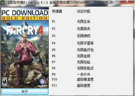 孤岛惊魂四修改器怎么用