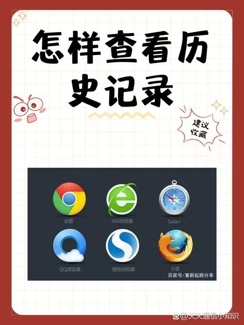 查看历史记录