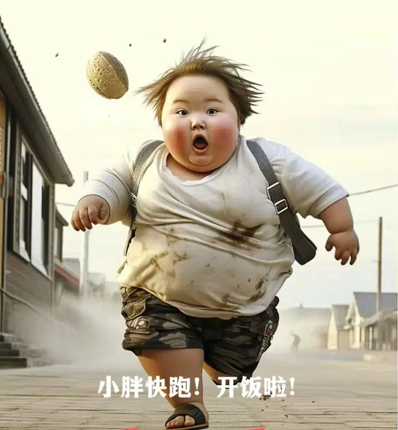 网红小胖子表情包