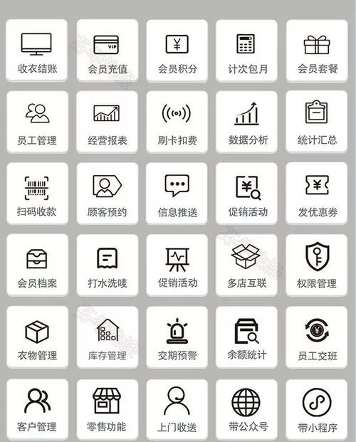 洗衣收银软件普及版
