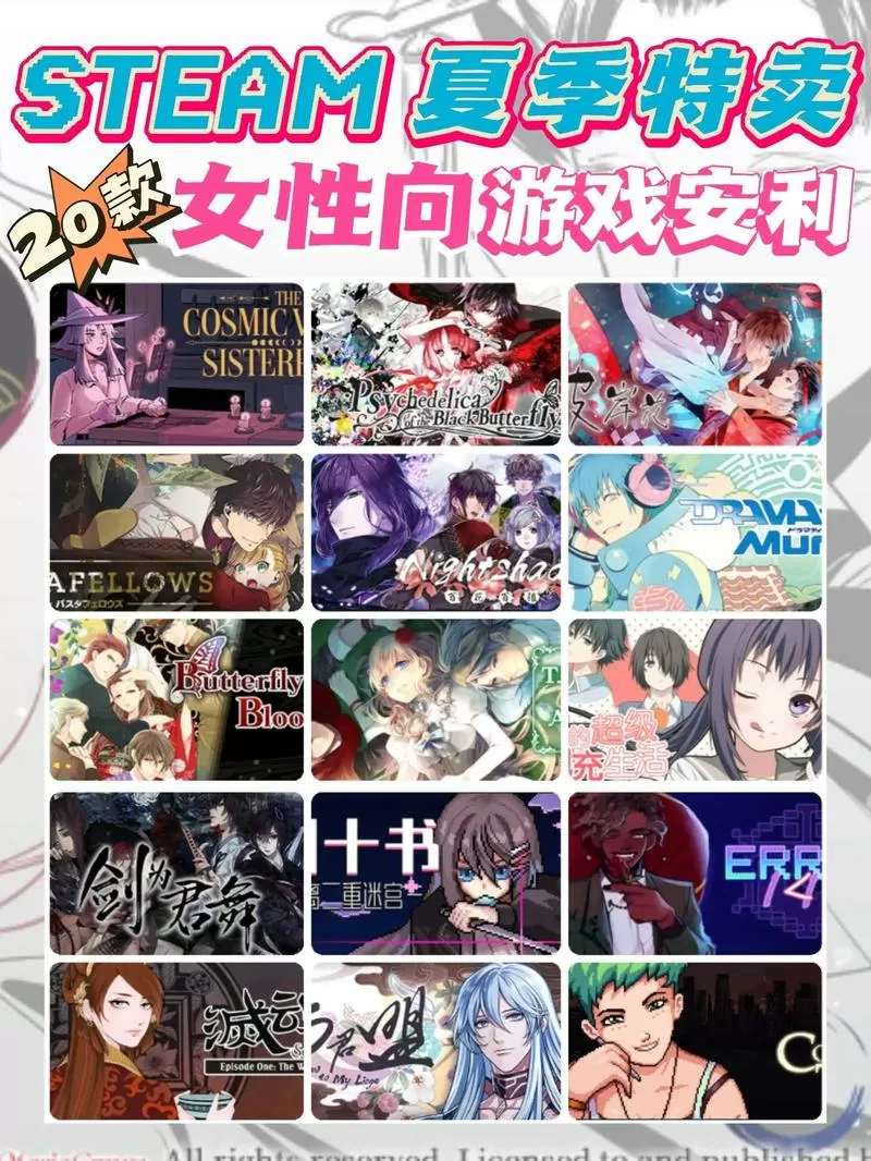 steam女友养成类开放游戏