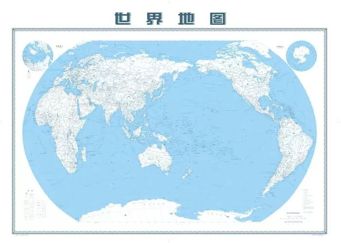 高清世界地图可缩放