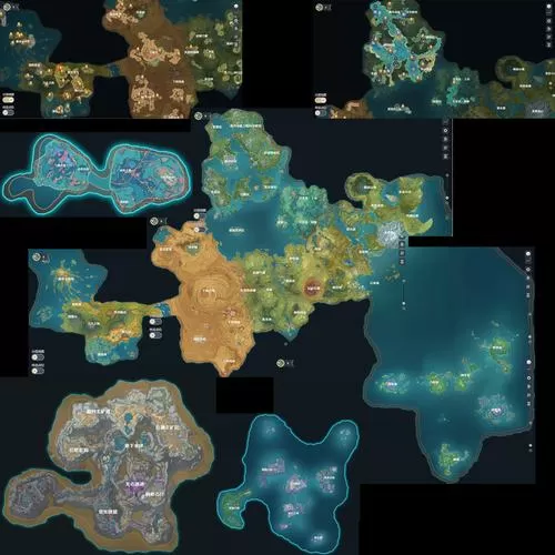 pc端原神地图资源辅助