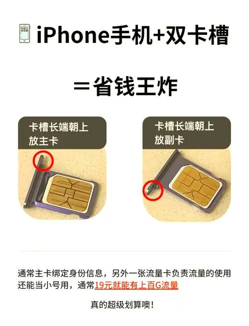 苹果7p怎么放双卡