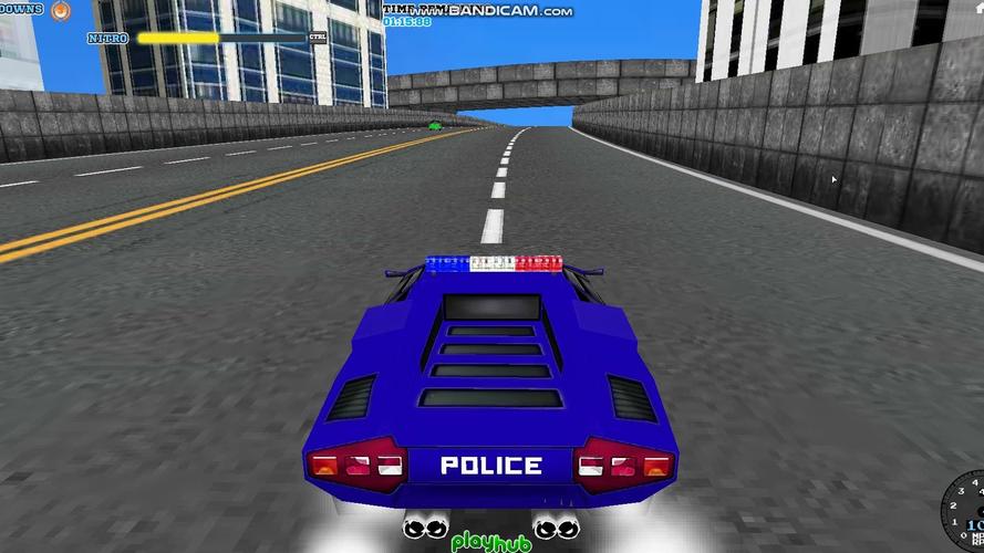 警车追击游戏