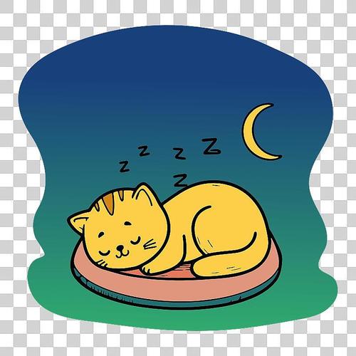 睡着的小猫咪经典版