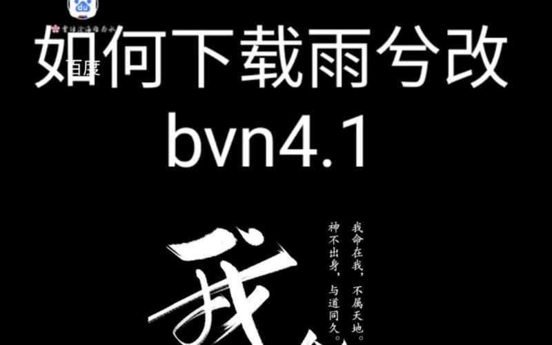 雨兮改版bvn完整版