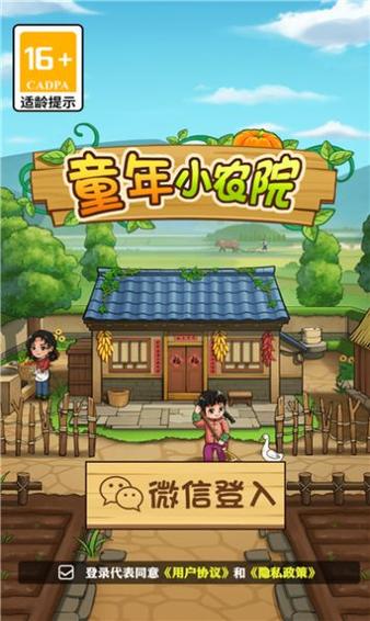 童年小农院正版