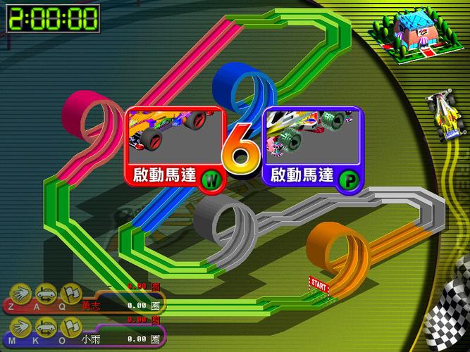 梦幻四驱车3d游戏