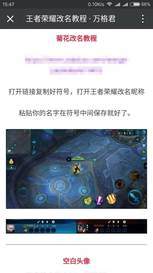 王者荣耀最新空白代码