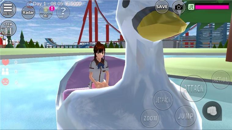 樱花校园FF内置MOD修改器无限次数版截图