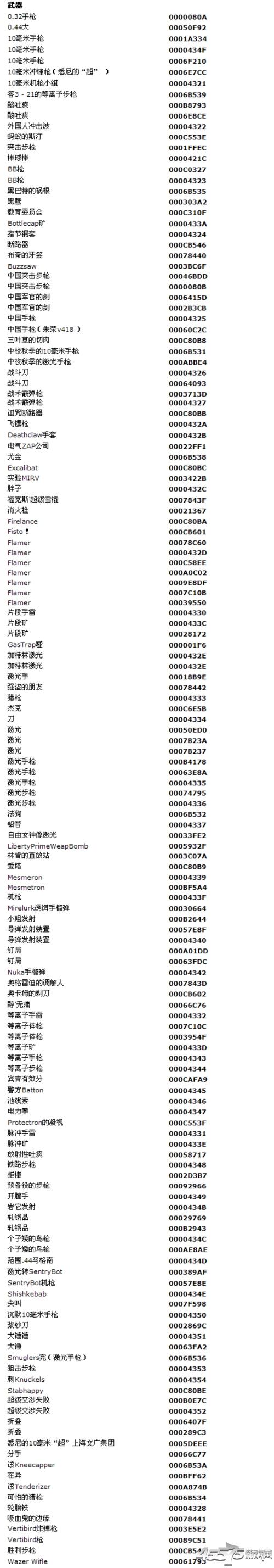 辐射3全特殊武器代码手机在线观看